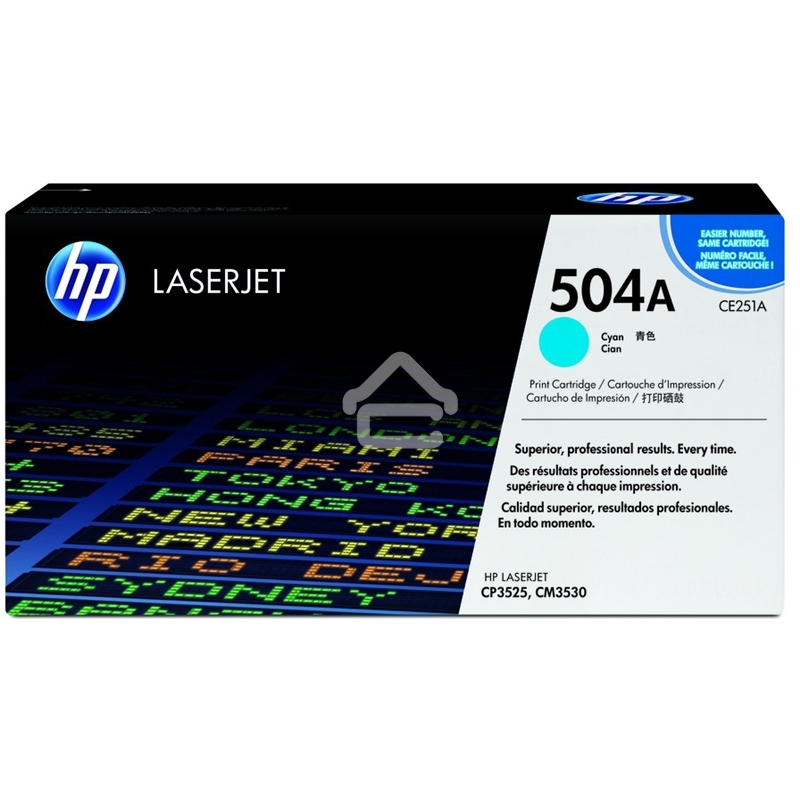 Картридж лазерный HP CE251A голубой для CLJ CM3530/CP3525 7000стр.