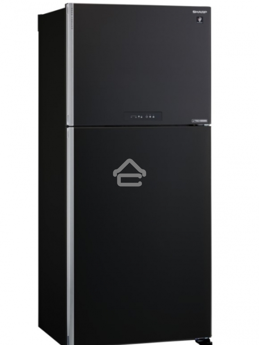 Холодильник Sharp SJ-XG55PMBK черный двухкамерный 394/162 л морозилка сверху