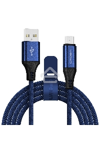 Кабель Crown USB - microUSB CMCU-3103M blue
