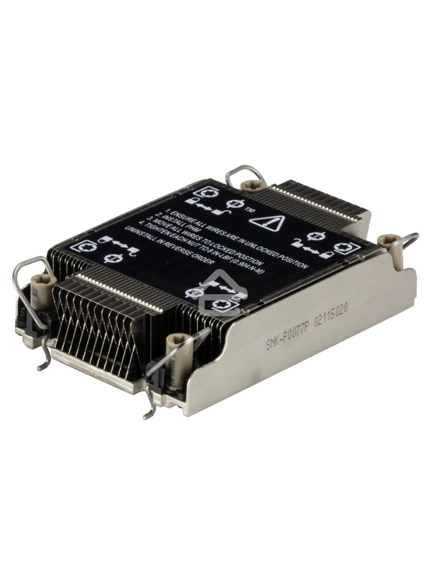 Радиатор SuperMicro 1U Passive SNK-P0077P, LGA4189, TDP 270W, Al