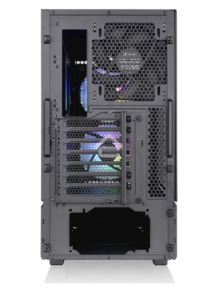 Компьютерный корпус Thermaltake Ceres 300 TG ARGB черный без БП ATX 3x140mm 2xUSB3.0 1xUSB3.1 audio bott PSU