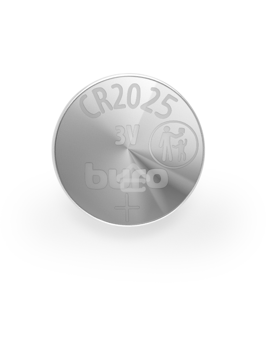 Батарея Buro Lithium CR2025 (1шт) блистер, 3 В