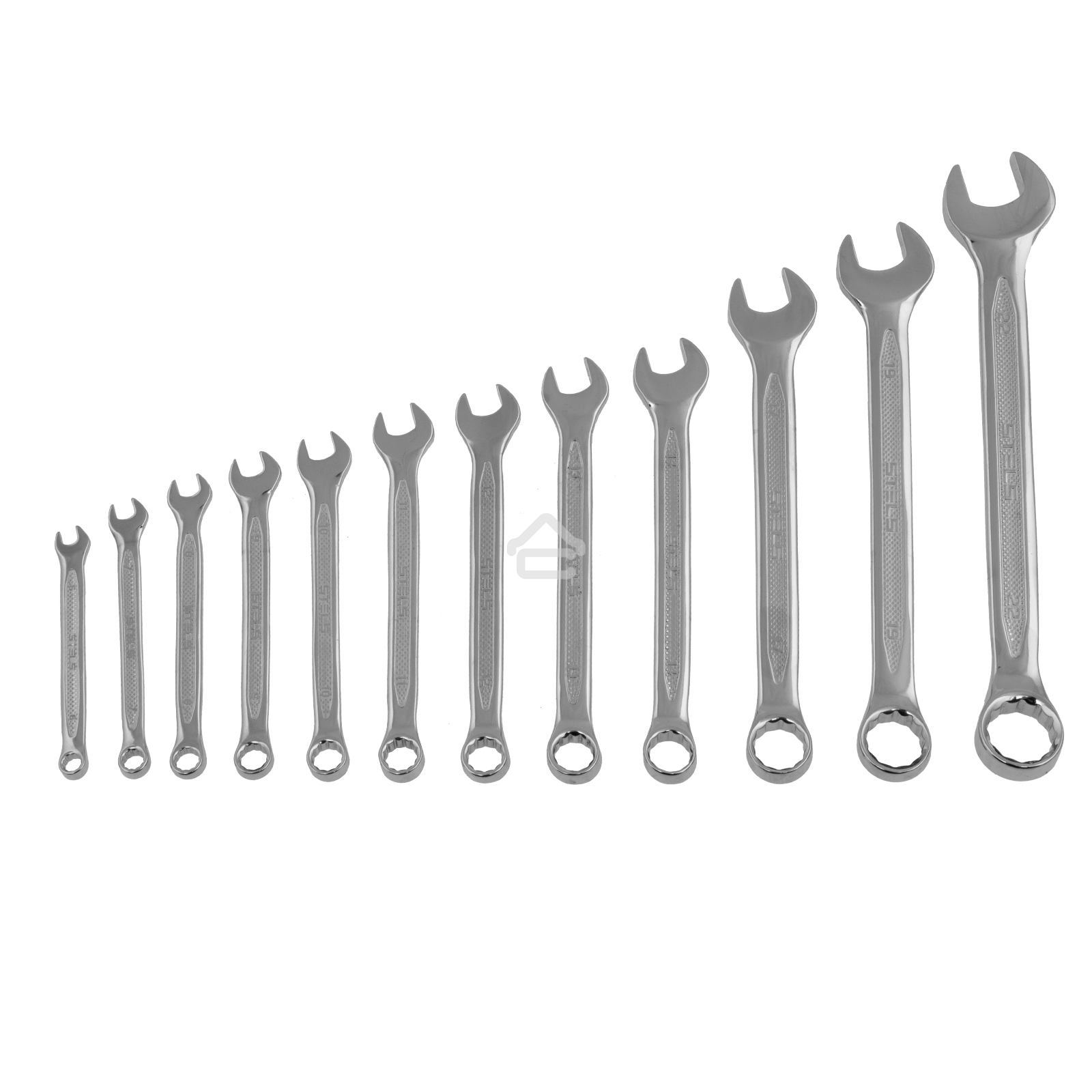 Набор ключей комбинированных 12 шт. 6-22 мм антислип Stels