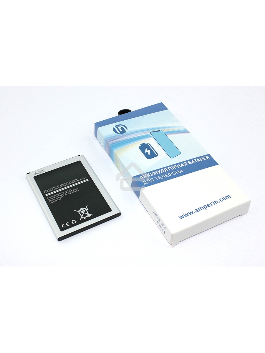 Аккумуляторная батарея Amperin для Samsung Galaxy J1 SM-J120F (EB-BJ120BBE) 1800mAh