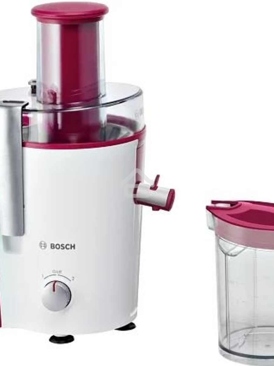 Соковыжималка центробежная Bosch MES25C0 700Вт рез.сок.:1.25мл. белый/бордовый