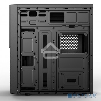 Компьютерный корпус CBR PCC-ATX-E188-WPSU ATX Miditower E188, без БП, 1*USB 3.0, 2*USB 2.0, HD Audio+Mic, черный