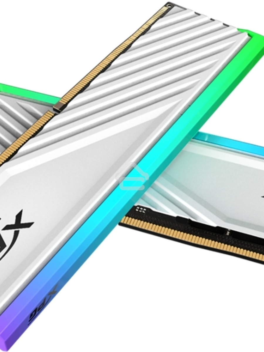 Оперативная память XPG Lancer Blade, DDR5, 32GB (2x16GB), 6400MHz, CL32, DIMM, с радиаторами, RGB, белый