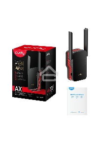 Повторитель беспроводного сигнала Cudy RE3000 AX3000 Wi-Fi черный