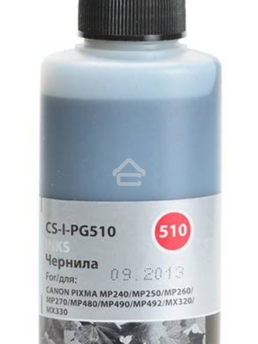 Чернила Cactus CS-I-PG510 черный (100мл) Canon PIXMA MP240/MP250/MP260/MP270/MP480