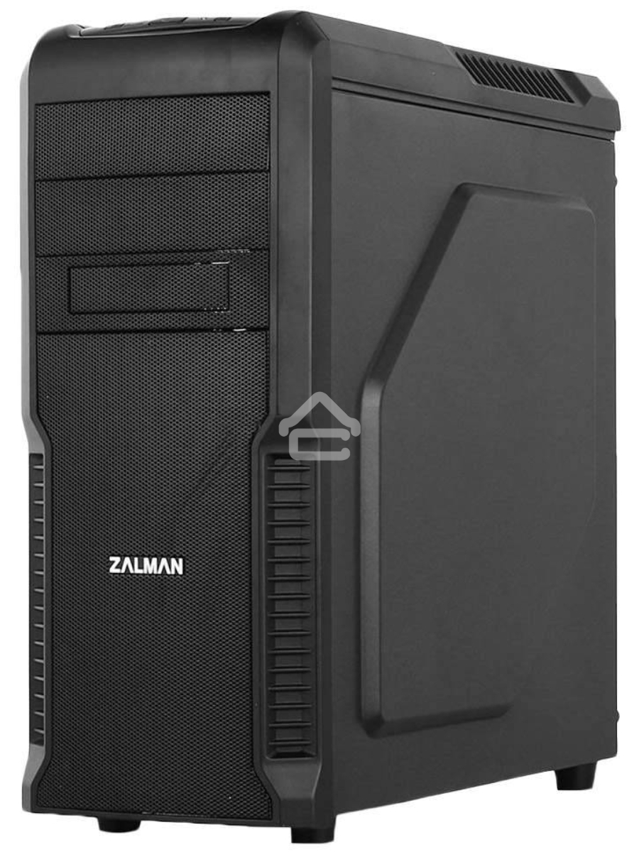 Компьютерный корпус Zalman Z3 черный без БП ATX 1x120mm 2xUSB2.0 1xUSB3.0 audio bott PSU