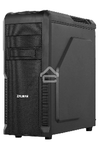 Компьютерный корпус Zalman Z3 черный без БП ATX 1x120mm 2xUSB2.0 1xUSB3.0 audio bott PSU