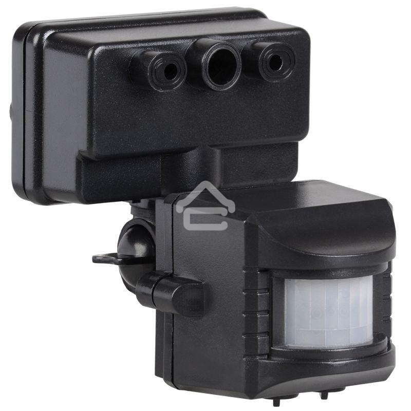 Датчик движения Iek LDD13-019-1100-002 ДД 019 черный, макс. нагрузка 1100Вт, угол обзора 120град., дальность 12м, IP44, ИЭК