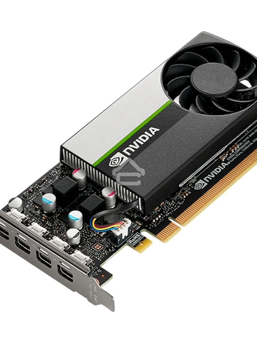 Видеокарта PNY GPU NVIDIA VCNT1000-8GB-SB PCI-Express 3.0 x16, LP8 GB GDDR6 128-bit, 4x Mini DP 1.4, 1x LP bracket.