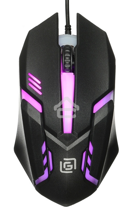 Мышь проводная Oklick 396M INSOMNIA черный, 1000 dpi, USB, кнопки - 3