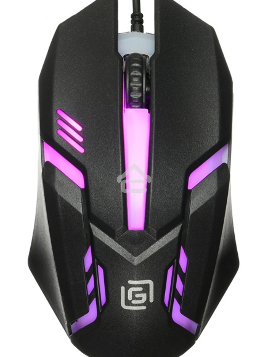 Мышь проводная Oklick 396M INSOMNIA черный, 1000 dpi, USB, кнопки - 3
