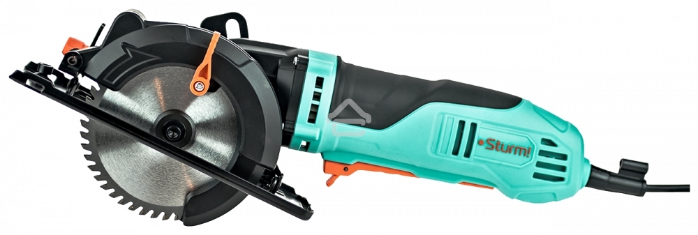 Пила минициркулярная 1000Вт, ТПД 125х22.2мм, пропил 48мм, Sturm! CS5012MS