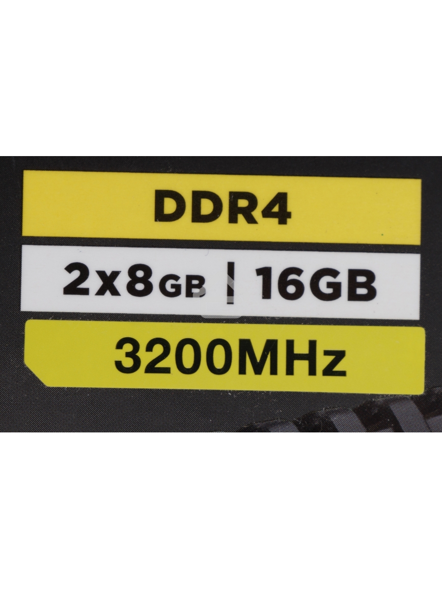 Оперативная память Corsair Vengeance LPX, DDR4, 16GB (2x8GB), 3200MHz, CL16, DIMM, с радиаторами, черный