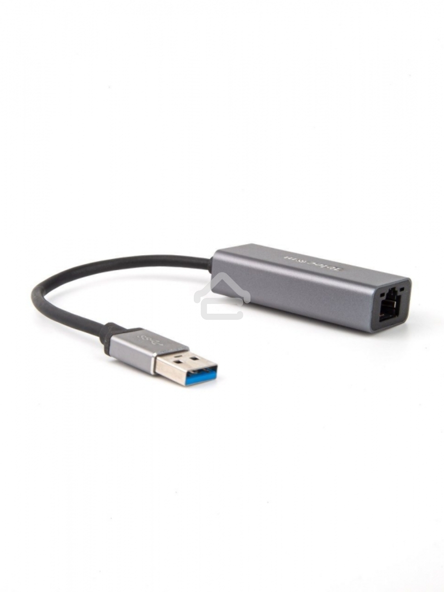 Кабель-переходник USB 3.0 (Am) --> LAN RJ-45 Ethernet 1000 Mbps, Aluminum Shell,Telecom <TU312M>