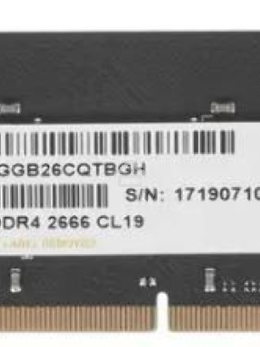 Оперативная память Apacer, DDR4, 4GB (1x4GB), 2666MHz, CL19, SO-DIMM