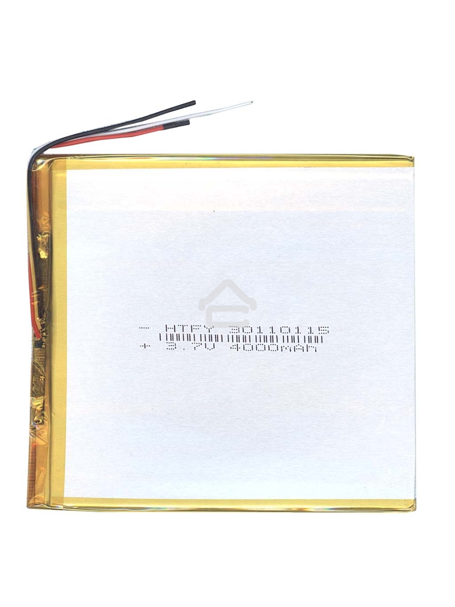 Аккумулятор Li-Pol (батарея) 3*110*115мм 3pin 3.7V/4000mAh