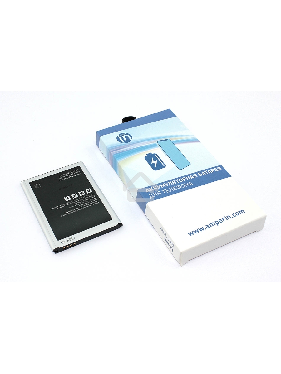 Аккумуляторная батарея Amperin для Samsung Galaxy J1 SM-J120F (EB-BJ120BBE) 1800mAh