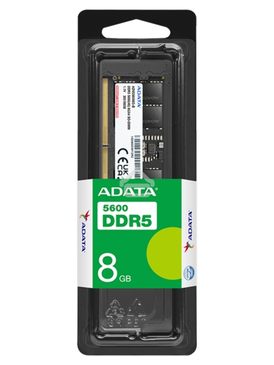 Оперативная память ADATA, DDR5, 8GB (1x8GB), 5600MHz, CL46, UDIMM