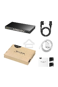 Коммутатор Cudy GS2024S2 (L2) 24x1Гбит/с 4SFP управляемый