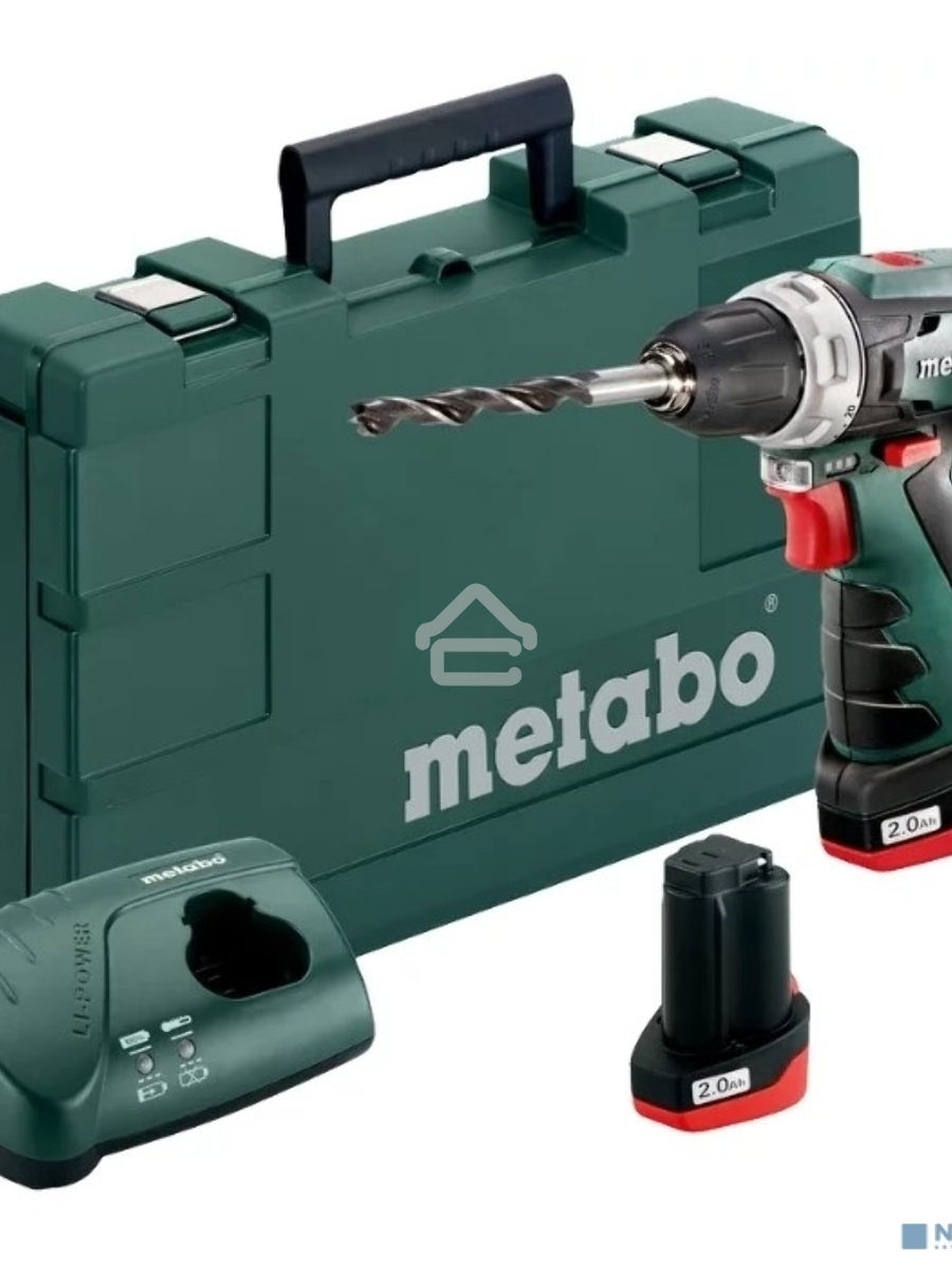 Аккум.дрель METABO PowerMaxx BS (600079550)2х2Ач в сумке