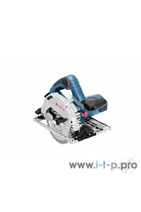 Пила циркулярная BOSCH GKS 55+ GCE (0.601.682.100)  1350Вт 2100-4700об/мин 90°/45°- 63/47мм 3.8кг