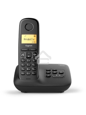 Радиотелефон Dect Gigaset A270A AM RUS черный автооветчик АОН