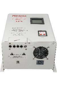 Стабилизатор напряжения Ресанта АСН-8 000 Н/1-Ц 63/6/17 Стабилизатор Lux {220В±8%, Габ. 305х190х360, Вес 15кг}