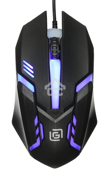 Мышь проводная Oklick 396M INSOMNIA черный, 1000 dpi, USB, кнопки - 3