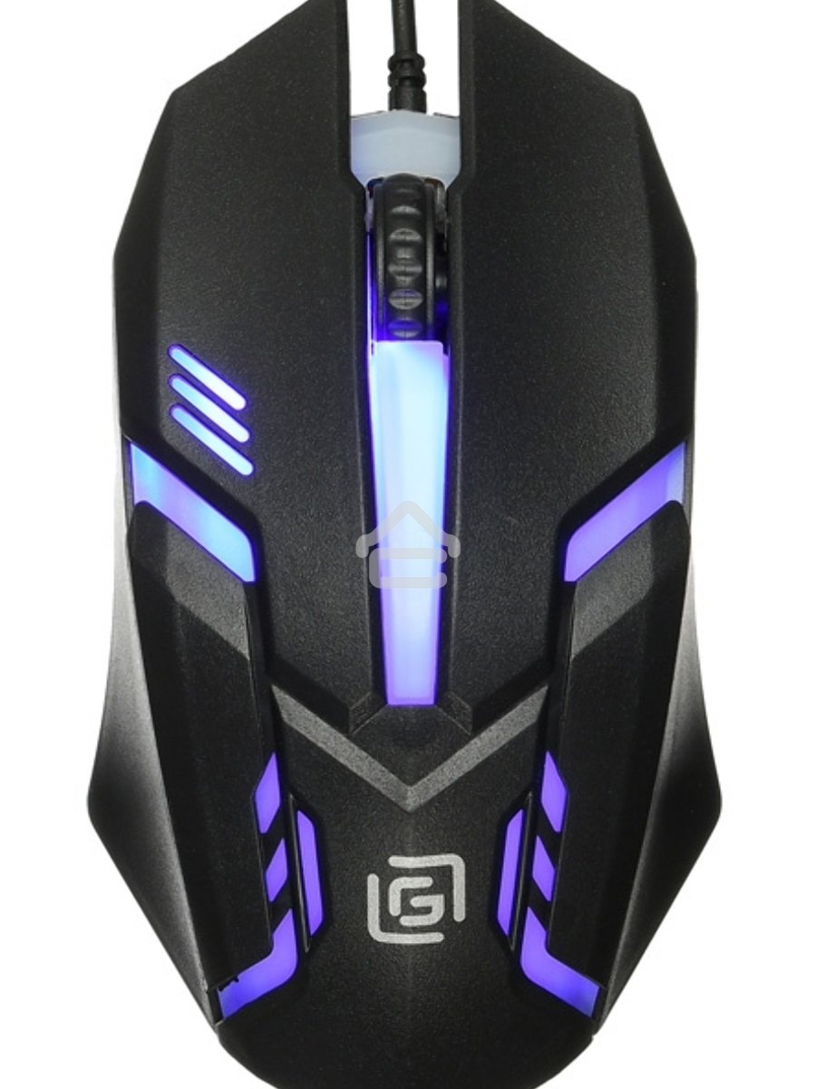 Мышь проводная Oklick 396M INSOMNIA черный, 1000 dpi, USB, кнопки - 3
