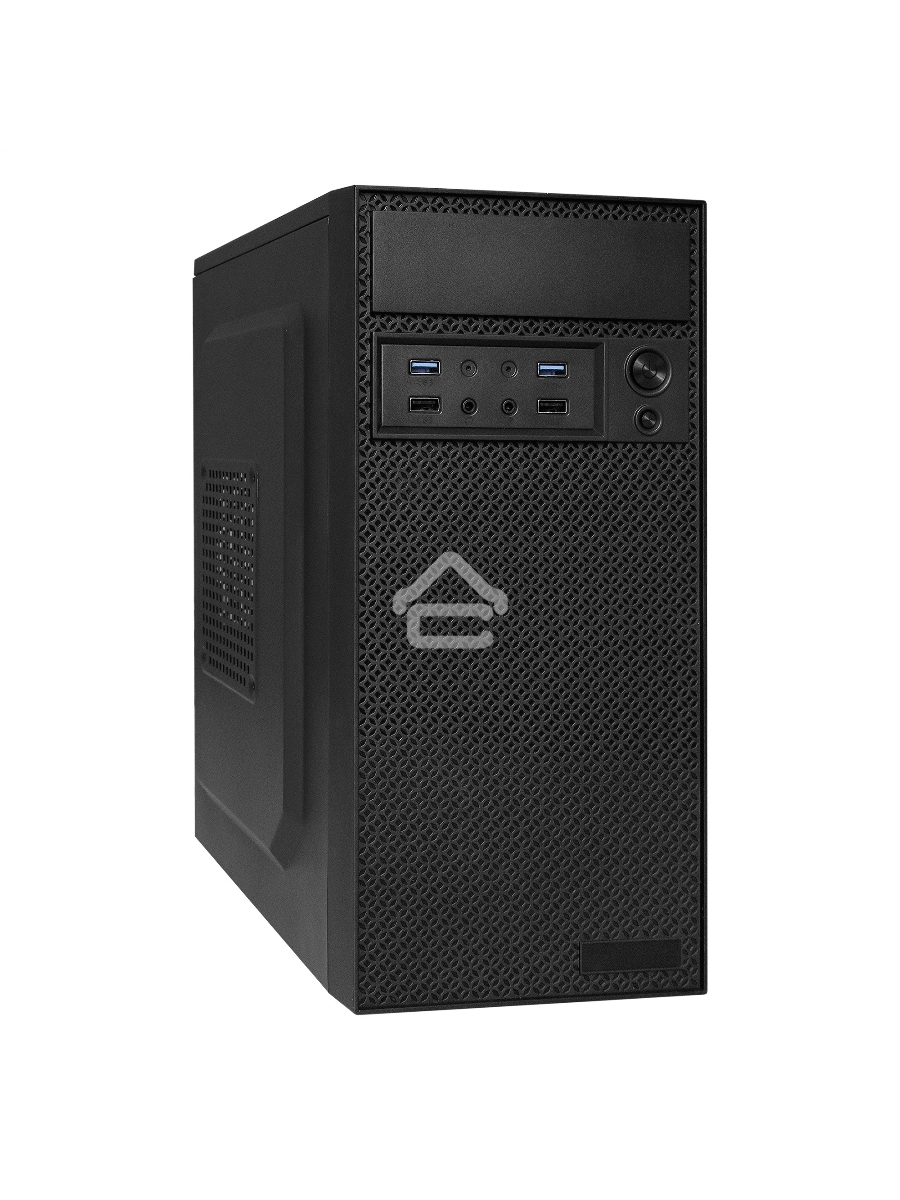 Компьютерный корпус Minitower ExeGate EX291271RUS BAA-109U2 (mATX, без БП, 2*USB+2*USB3.0, аудио, черный)