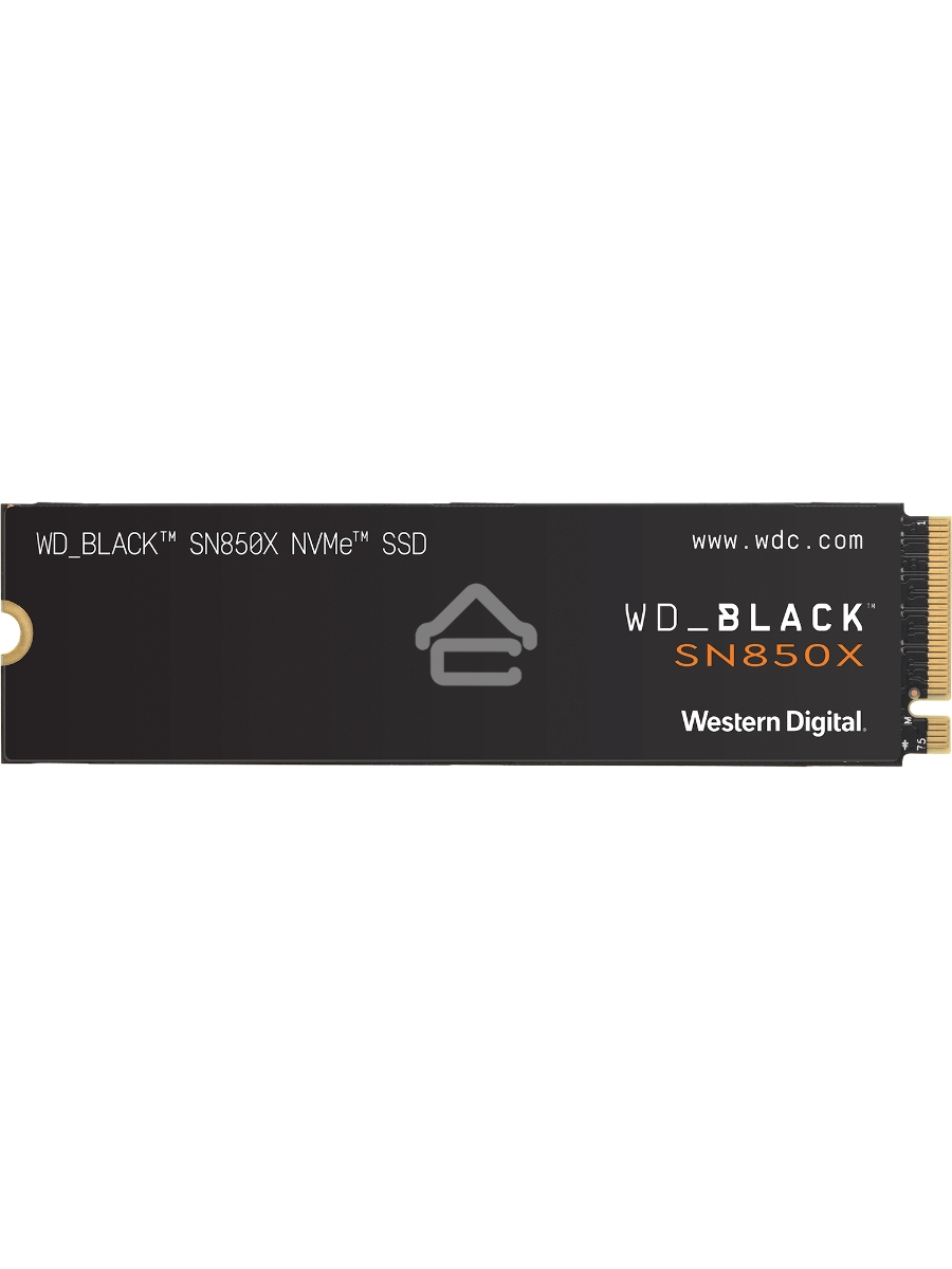 Накопитель SSD WD 1Tb Black SN850X, M.2(22x80mm), NVMe, PCIe 4.0 x4, 3D TLC, R/W 7300/6300MB/s, IOPs 800 000/1 100 000, TBW 600, DWPD 0.3 (12 мес.)