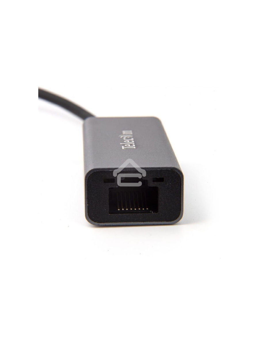Кабель-переходник USB 3.0 (Am) --> LAN RJ-45 Ethernet 1000 Mbps, Aluminum Shell,Telecom <TU312M>