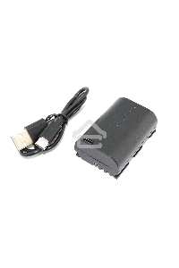 Аккумуляторная батарея для фотоаппарата Canon EOS 5D Mark II (LP-E6 Pro) USB Type-C 7.4V 1600mAh
