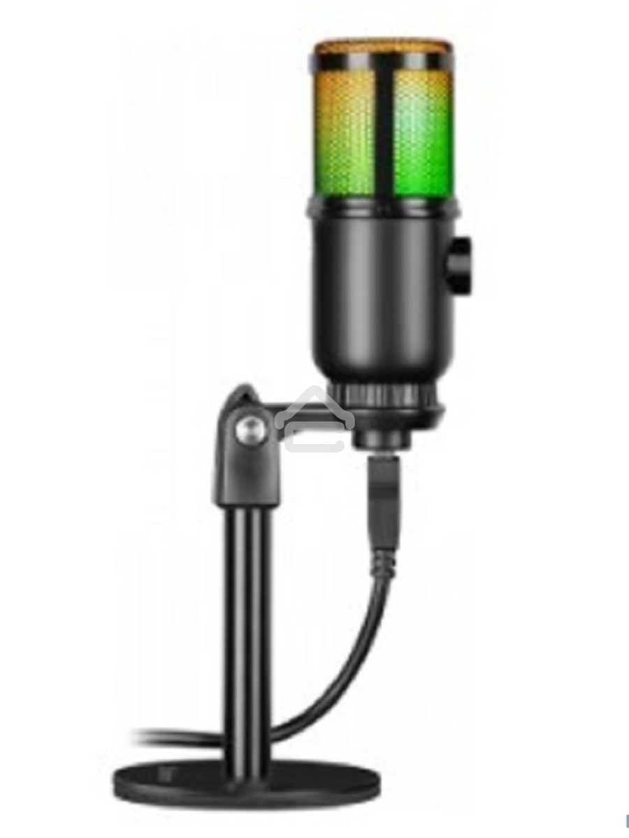 Игровой стрим микрофон Defender Glow GMC 400 USB, провод 1.3 м