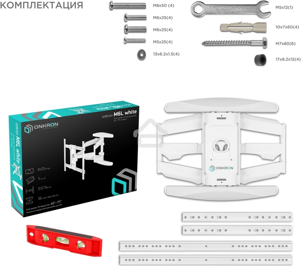 Кронштейн ONKRON M6L для телевизора 40