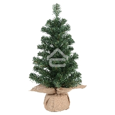 Елочка Neon-night 60 см в плетеном мешочке, ПВХ