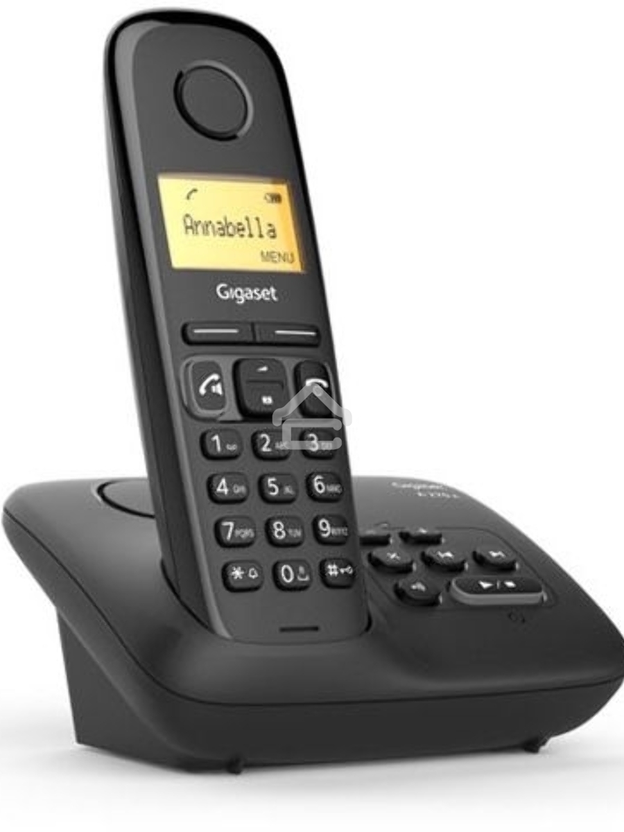 Радиотелефон Dect Gigaset A270A AM RUS черный автооветчик АОН