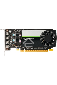 Видеокарта PNY GPU NVIDIA VCNT1000-8GB-SB PCI-Express 3.0 x16, LP8 GB GDDR6 128-bit, 4x Mini DP 1.4, 1x LP bracket.