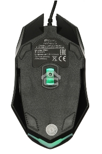 Мышь проводная Oklick 396M INSOMNIA черный, 1000 dpi, USB, кнопки - 3