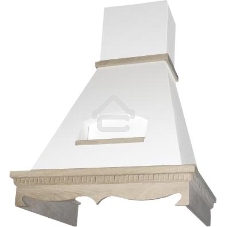 Вытяжка каминная Elikor Бельведер 60П-650-П3Д бежевый/дуб, 60 см, 650 куб. м/ч, 60 дБ