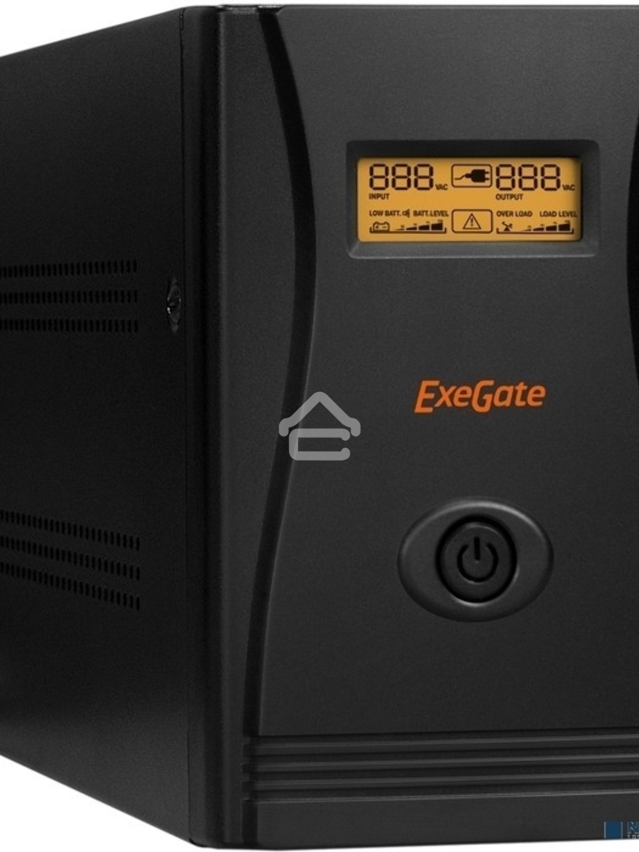 Источник бесперебойного питания ExeGate EP287659RUS SpecialPro Smart LLB-3000.LCD.AVR.C13.RJ.USB <3000VA/1800W, LCD, AVR, 6*IEC-C13, RJ45/11, USB, Black>