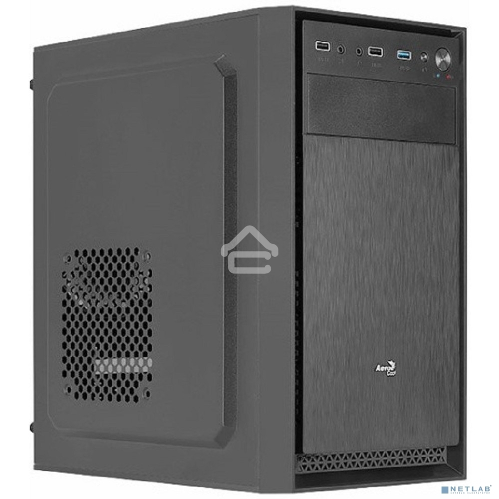 Компьютерный корпус Aerocool/Formula CS-104-S-BK-v1 черный без БП mATX 1x120мм 1xUSB 2.0 1xUSB 3.0 audio