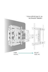 Кронштейн ONKRON M6L для телевизора 40