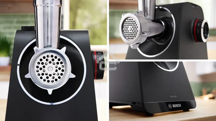 Мясорубка Bosch MFWS440B, 1900W, черный