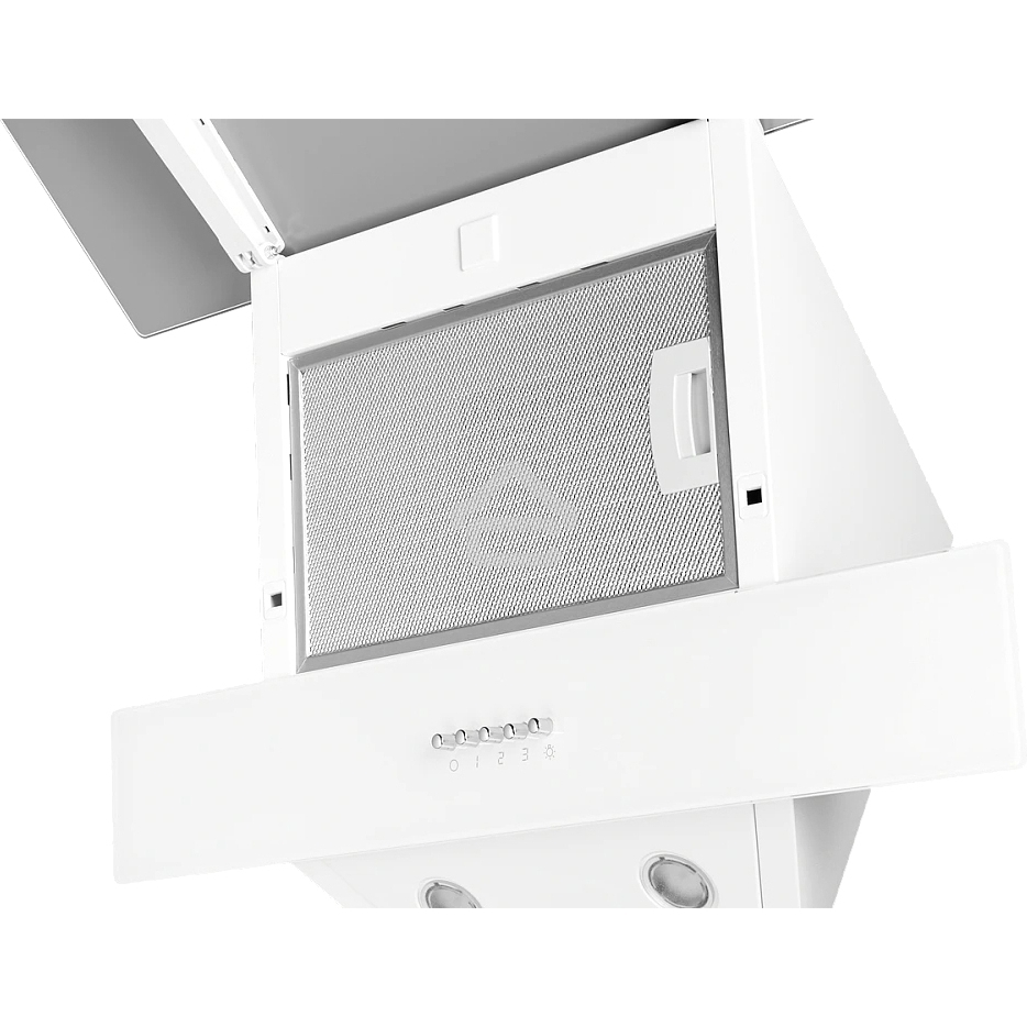 Вытяжка наклонная Monsher Laval 60 Blanc белый, 60 см, 900 куб. м/ч, 53 дБ