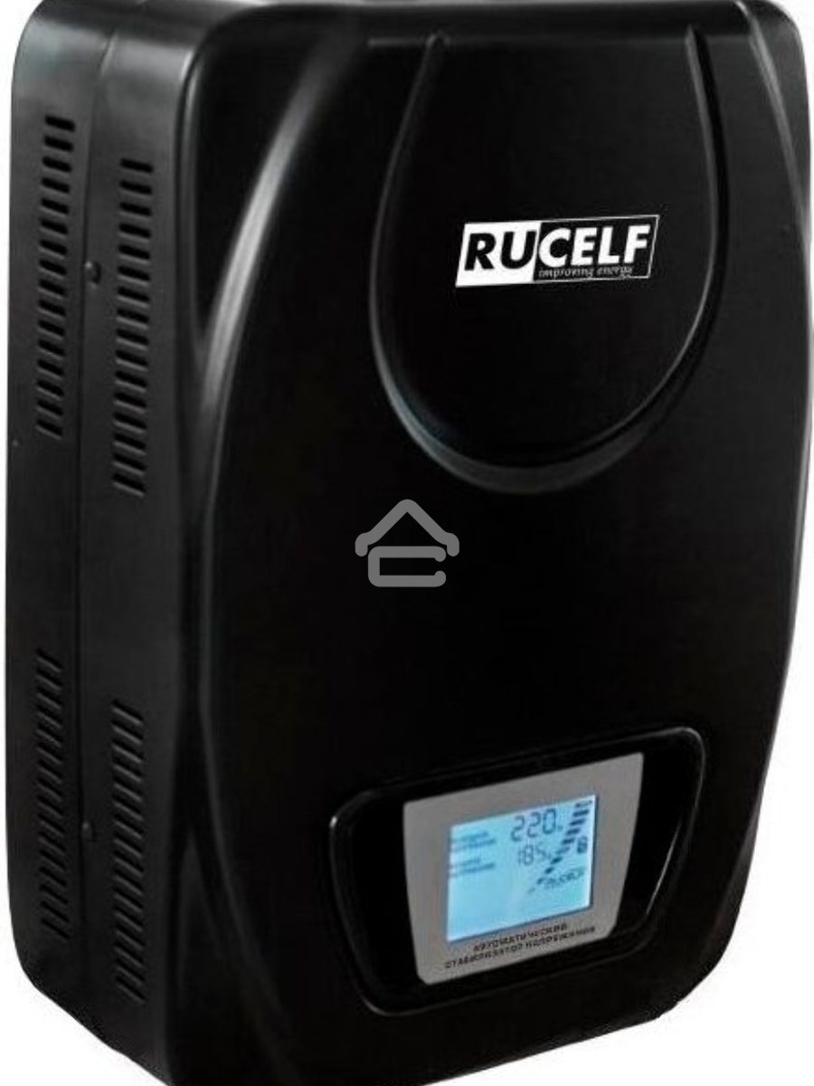 Стабилизатор RUCELF SDW.II-12000-L рабочий диапазон: 110-275В 10000Вт 217-223В